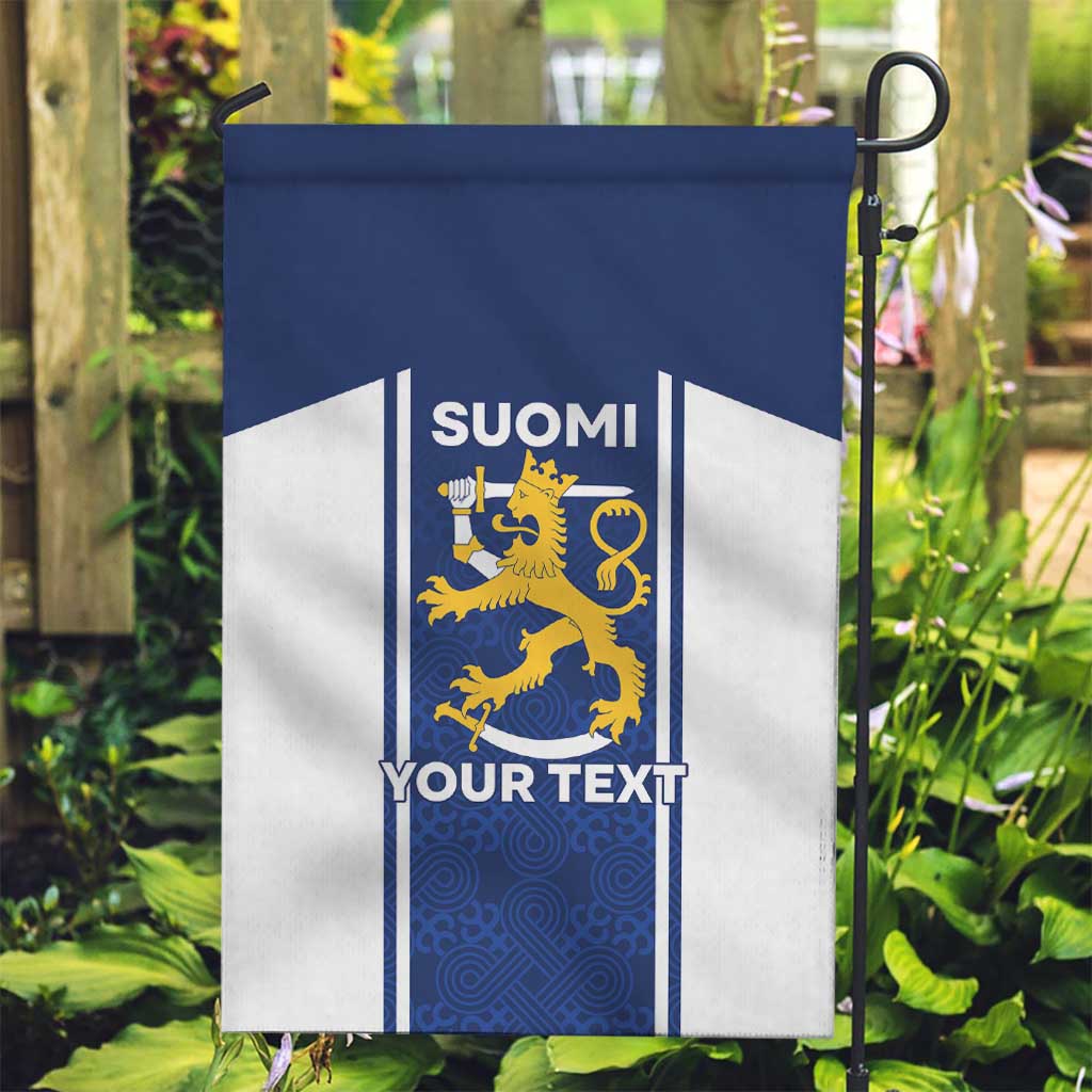Personalized Finland Suomi Lion Garden Flag Pride Of The North - Wonder Print Shop