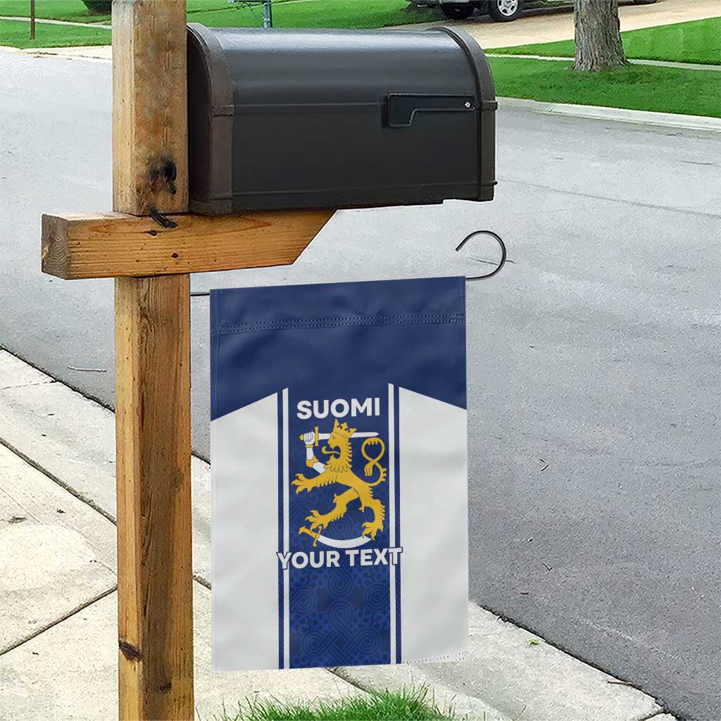 Personalized Finland Suomi Lion Garden Flag Pride Of The North - Wonder Print Shop