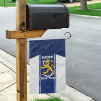 Personalized Finland Suomi Lion Garden Flag Pride Of The North - Wonder Print Shop