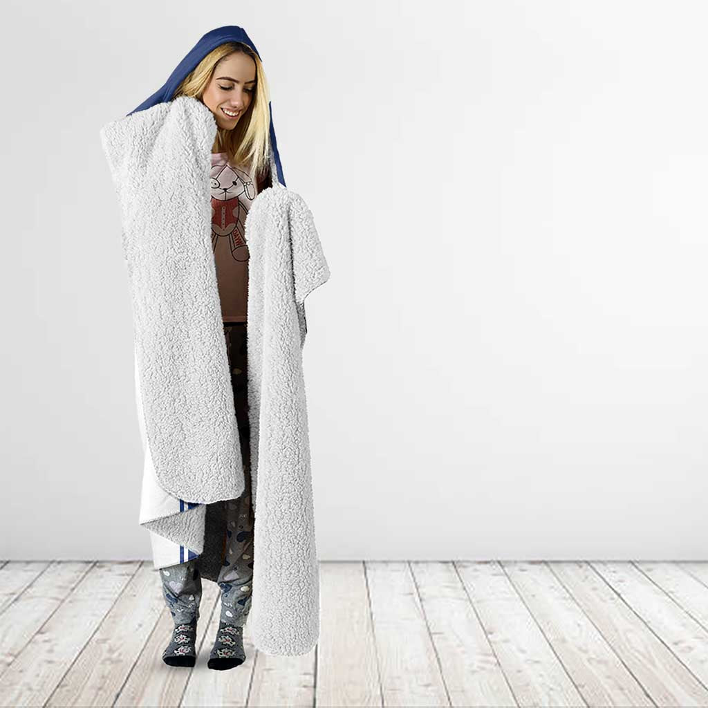 Personalized Finland Suomi Lion Hooded Blanket Pride Of The North - Wonder Print Shop