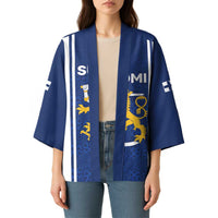 Personalized Finland Suomi Lion Kimono Pride Of The North - Wonder Print Shop