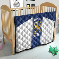 Personalized Finland Suomi Lion Quilt Pride Of The North - Wonder Print Shop