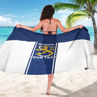 Personalized Finland Suomi Lion Sarong Pride Of The North - Wonder Print Shop