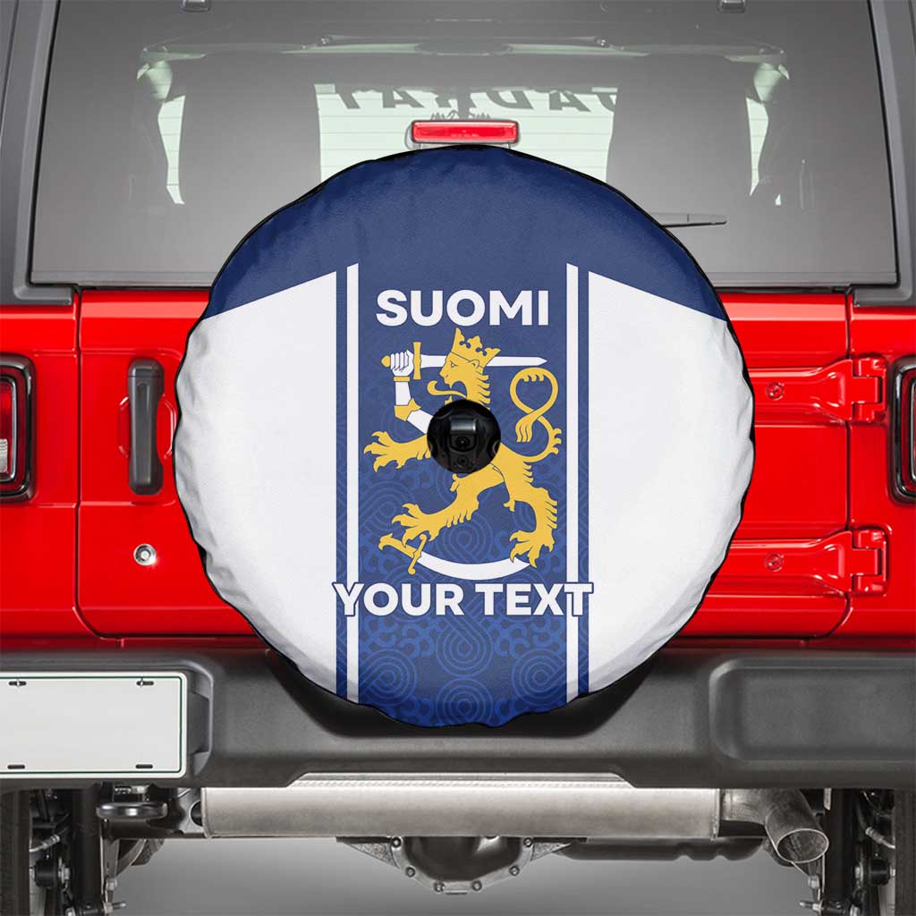Personalized Finland Suomi Lion Spare Tire Cover Pride Of The North - Wonder Print Shop