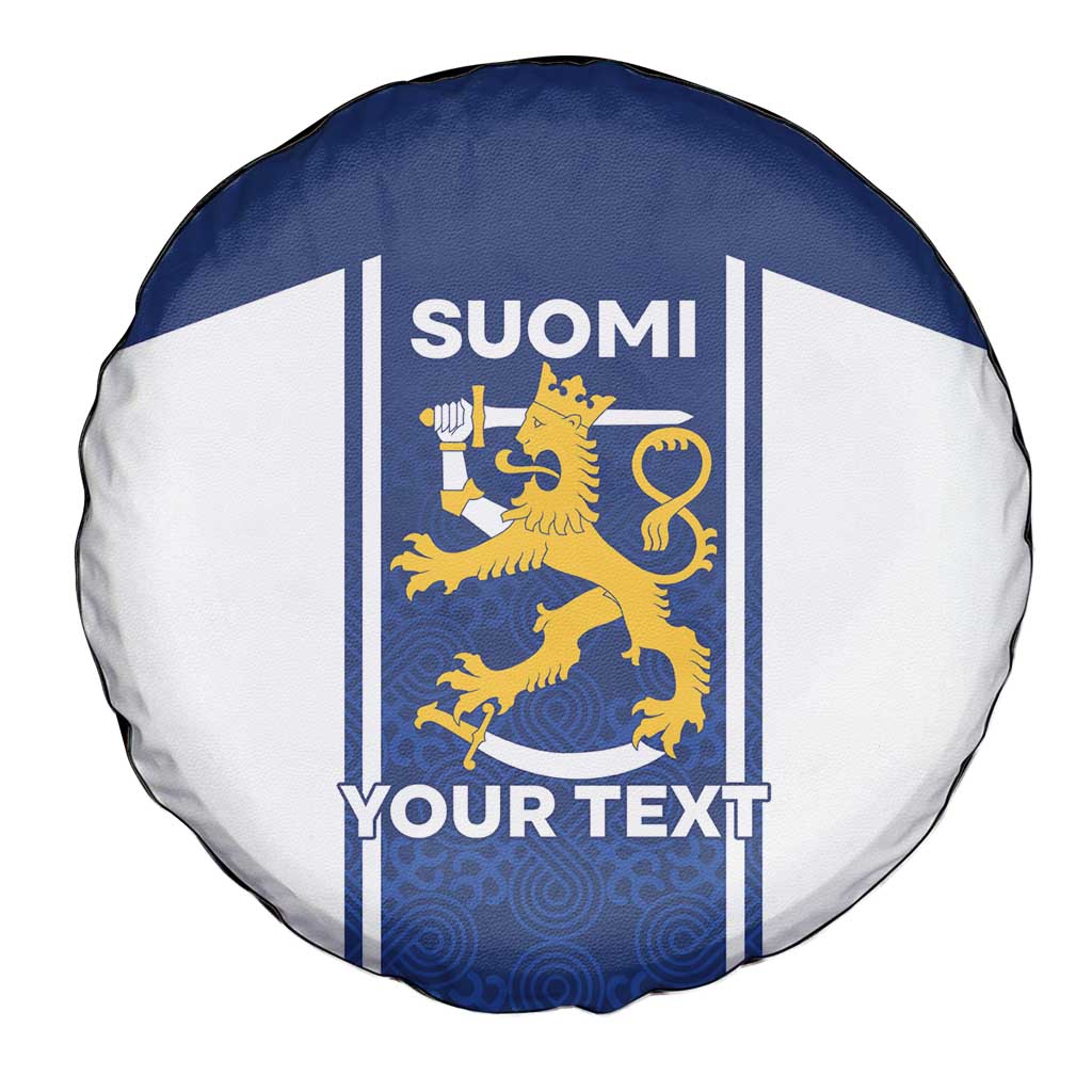 Personalized Finland Suomi Lion Spare Tire Cover Pride Of The North - Wonder Print Shop
