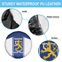 Personalized Finland Suomi Lion Spare Tire Cover Pride Of The North - Wonder Print Shop