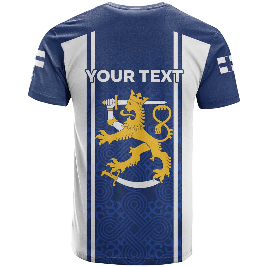 Personalized Finland Suomi Lion T Shirt Pride Of The North - Wonder Print Shop