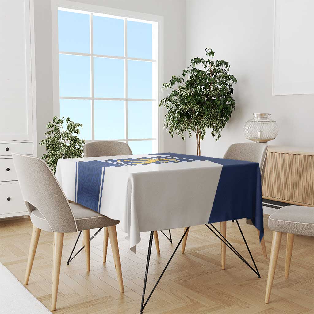 Personalized Finland Suomi Lion Tablecloth Pride Of The North - Wonder Print Shop