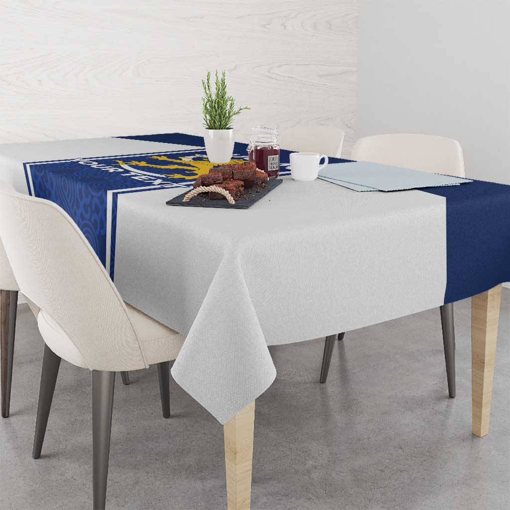 Personalized Finland Suomi Lion Tablecloth Pride Of The North - Wonder Print Shop