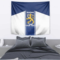 Personalized Finland Suomi Lion Tapestry Pride Of The North - Wonder Print Shop