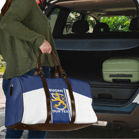 Personalized Finland Suomi Lion Travel Bag Pride Of The North - Wonder Print Shop