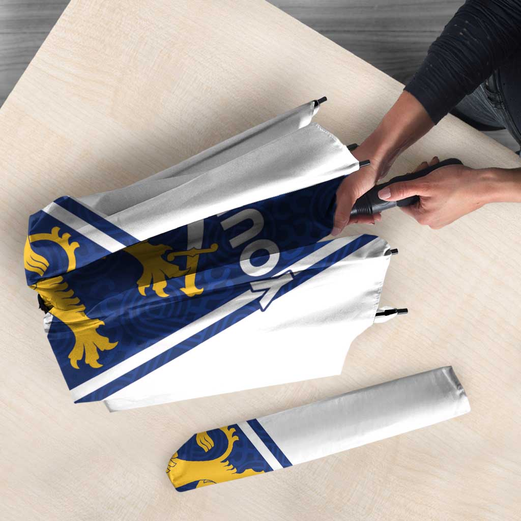 Personalized Finland Suomi Lion Umbrella Pride Of The North - Wonder Print Shop