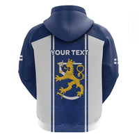 Personalized Finland Suomi Lion Zip Hoodie Pride Of The North - Wonder Print Shop