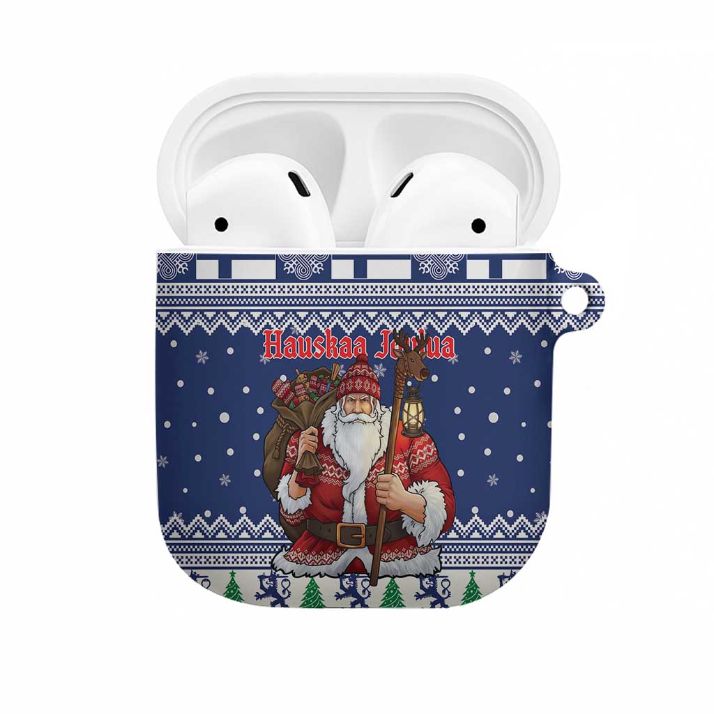 Funny Finland Christmas AirPods Case Hauskaa Joulua Joulupukki - Wonder Print Shop