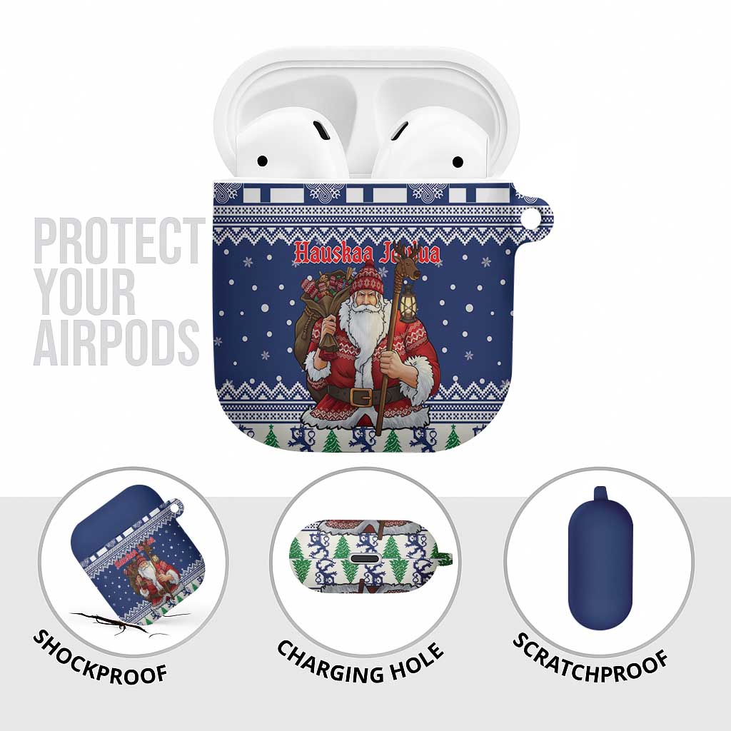 Funny Finland Christmas AirPods Case Hauskaa Joulua Joulupukki - Wonder Print Shop