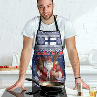 Funny Finland Christmas Apron Hauskaa Joulua Joulupukki - Wonder Print Shop