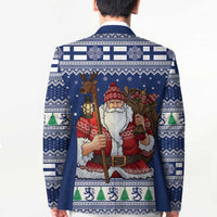 Funny Finland Christmas Blazer Hauskaa Joulua Joulupukki - Wonder Print Shop