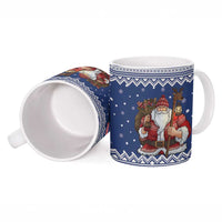 Funny Finland Christmas Ceramic Mug Hauskaa Joulua Joulupukki - Wonder Print Shop