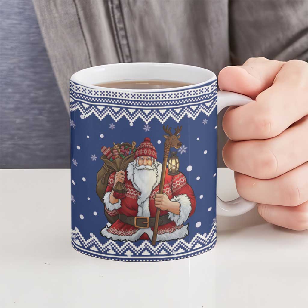 Funny Finland Christmas Ceramic Mug Hauskaa Joulua Joulupukki - Wonder Print Shop