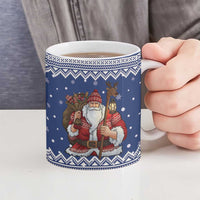 Funny Finland Christmas Ceramic Mug Hauskaa Joulua Joulupukki - Wonder Print Shop