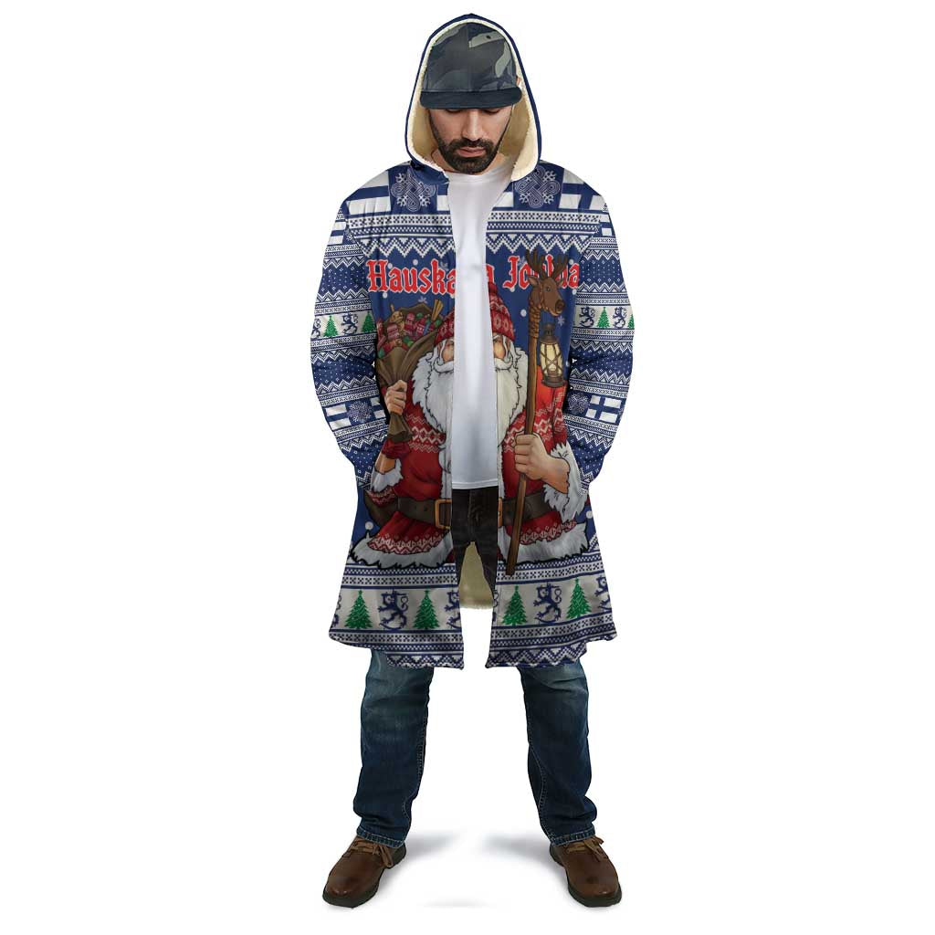 Funny Finland Christmas Cloak Hauskaa Joulua Joulupukki - Wonder Print Shop