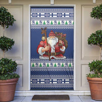 Funny Finland Christmas Door Cover Hauskaa Joulua Joulupukki - Wonder Print Shop