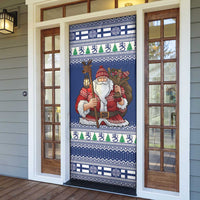Funny Finland Christmas Door Cover Hauskaa Joulua Joulupukki - Wonder Print Shop