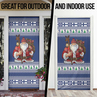 Funny Finland Christmas Door Cover Hauskaa Joulua Joulupukki - Wonder Print Shop