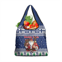 Funny Finland Christmas Grocery Bag Hauskaa Joulua Joulupukki - Wonder Print Shop
