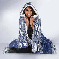 Funny Finland Christmas Hooded Blanket Hauskaa Joulua Joulupukki - Wonder Print Shop
