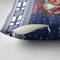 Funny Finland Christmas Pillow Cover Hauskaa Joulua Joulupukki - Wonder Print Shop