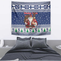Funny Finland Christmas Tapestry Hauskaa Joulua Joulupukki - Wonder Print Shop