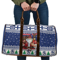 Funny Finland Christmas Travel Bag Hauskaa Joulua Joulupukki - Wonder Print Shop