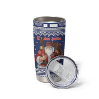 Funny Finland Christmas Tumbler Cup Hauskaa Joulua Joulupukki - Wonder Print Shop