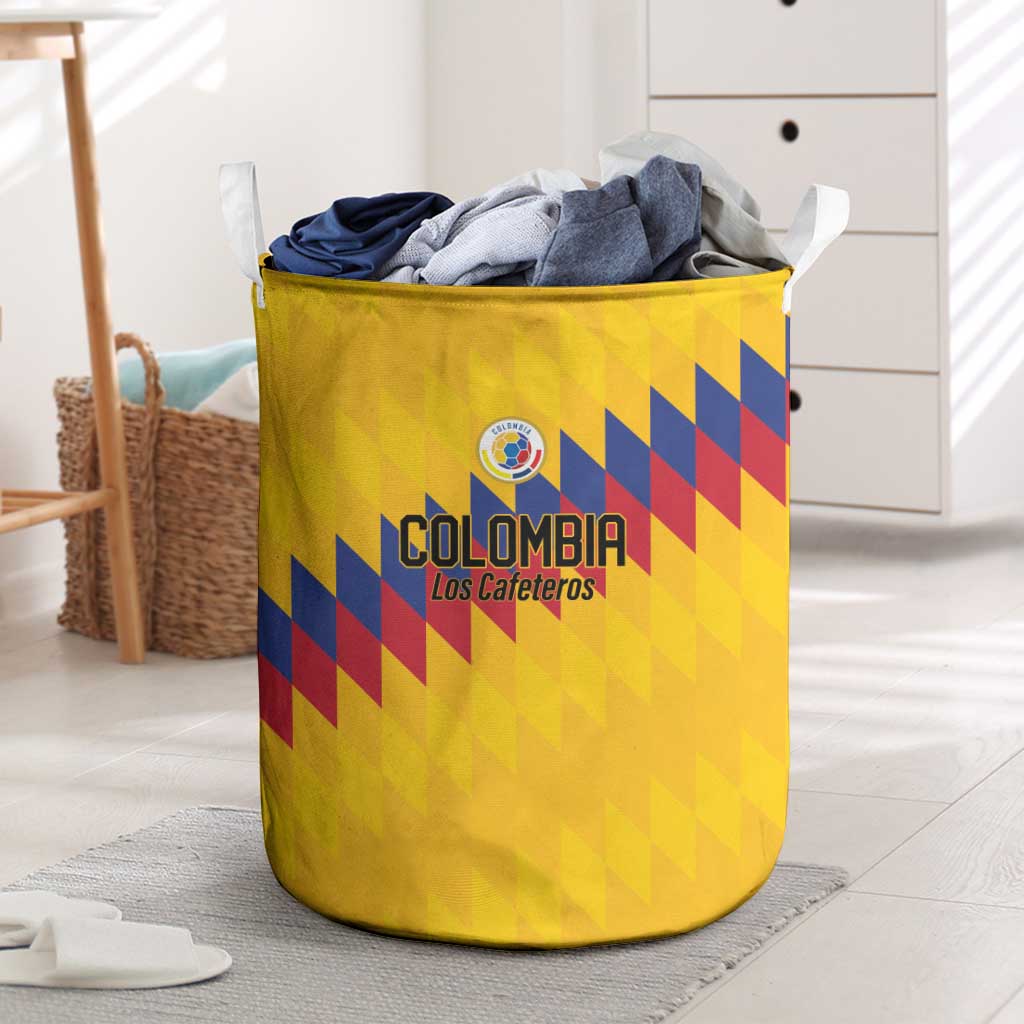 World Football 2026 Colombia Laundry Basket Vamos Los Cafeteros - Wonder Print Shop
