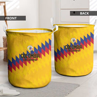 World Football 2026 Colombia Laundry Basket Vamos Los Cafeteros - Wonder Print Shop