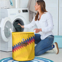 World Football 2026 Colombia Laundry Basket Vamos Los Cafeteros - Wonder Print Shop