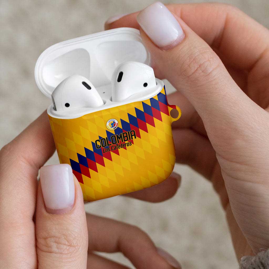 World Football 2026 Colombia AirPods Case Vamos Los Cafeteros - Wonder Print Shop