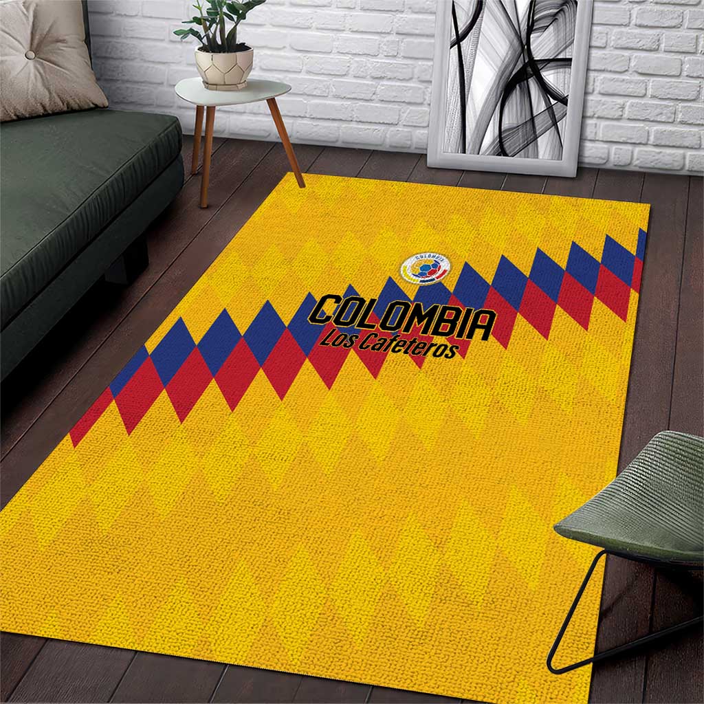 World Football 2026 Colombia Area Rug Vamos Los Cafeteros - Wonder Print Shop