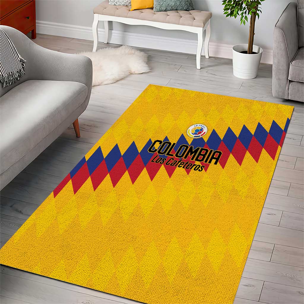 World Football 2026 Colombia Area Rug Vamos Los Cafeteros - Wonder Print Shop