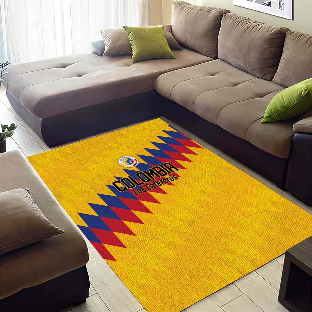 World Football 2026 Colombia Area Rug Vamos Los Cafeteros - Wonder Print Shop