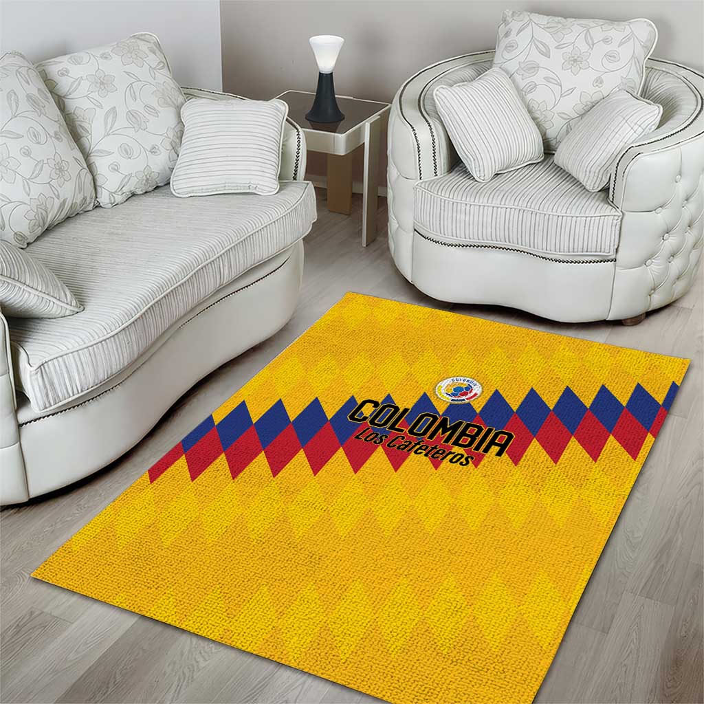 World Football 2026 Colombia Area Rug Vamos Los Cafeteros - Wonder Print Shop
