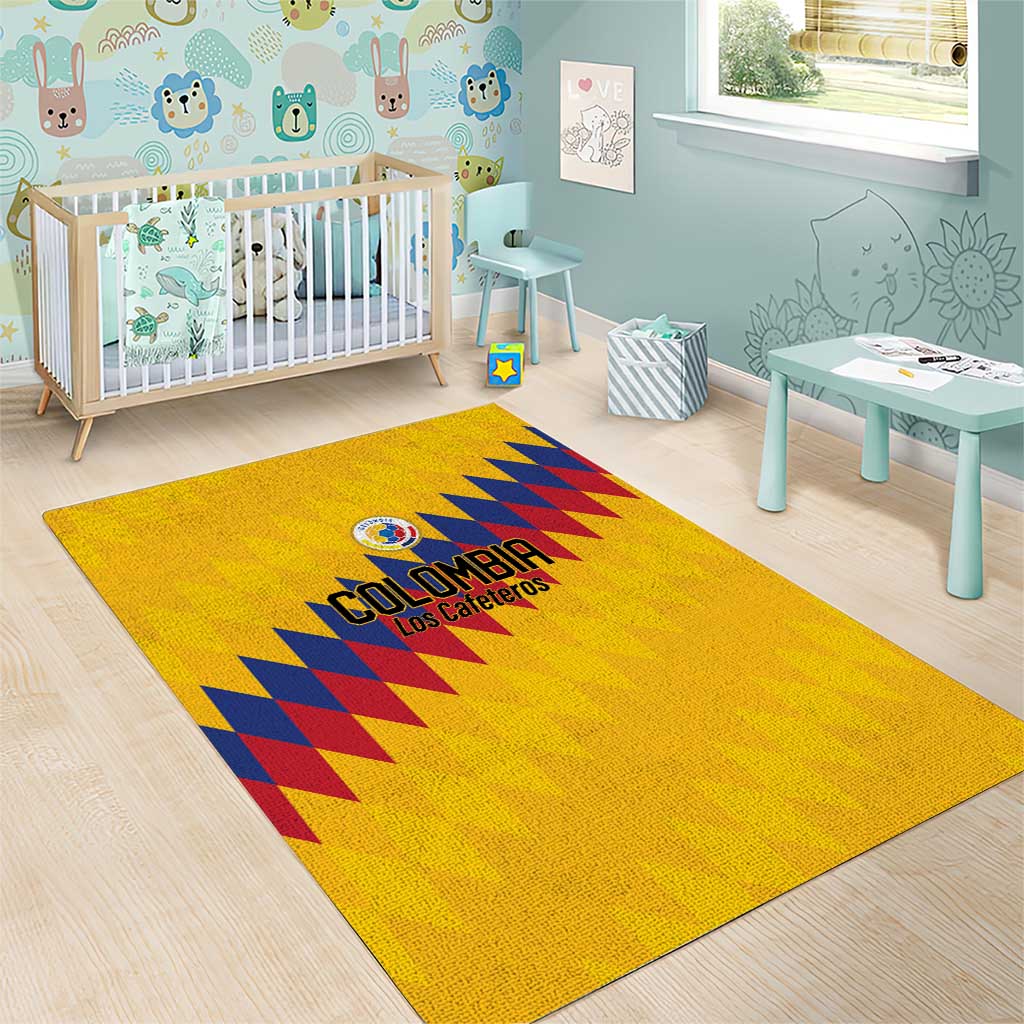 World Football 2026 Colombia Area Rug Vamos Los Cafeteros - Wonder Print Shop