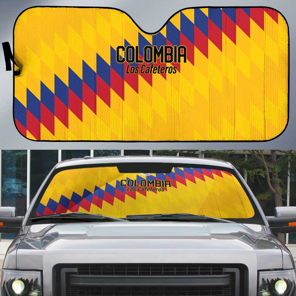 World Football 2026 Colombia Auto Sun Shade Vamos Los Cafeteros - Wonder Print Shop
