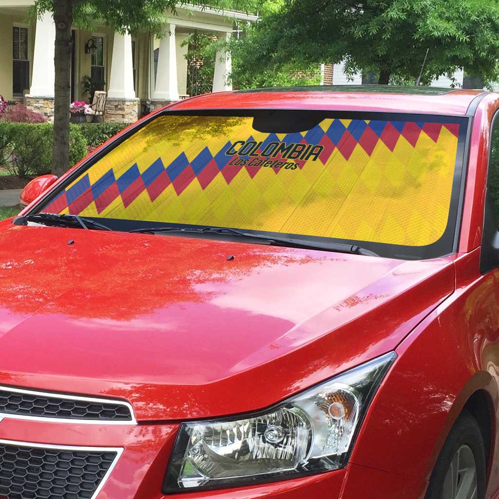 World Football 2026 Colombia Auto Sun Shade Vamos Los Cafeteros - Wonder Print Shop