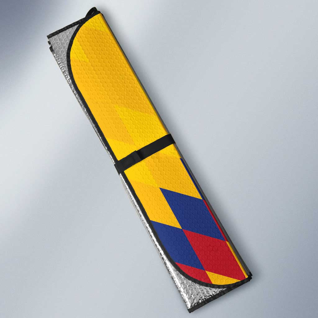 World Football 2026 Colombia Auto Sun Shade Vamos Los Cafeteros - Wonder Print Shop