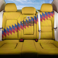 World Football 2026 Colombia Back Car Seat Cover Vamos Los Cafeteros - Wonder Print Shop