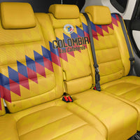 World Football 2026 Colombia Back Car Seat Cover Vamos Los Cafeteros - Wonder Print Shop