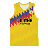 Custom World Football 2026 Colombia Basketball Jersey Vamos Los Cafeteros - Wonder Print Shop
