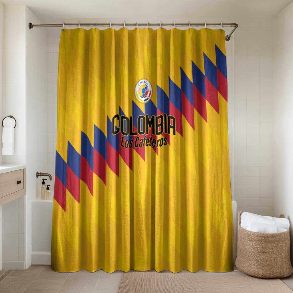World Football 2026 Colombia Bathroom Set Vamos Los Cafeteros - Wonder Print Shop